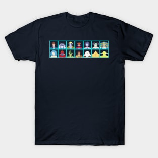 Select Your Character: Darkstalkers 2 T-Shirt